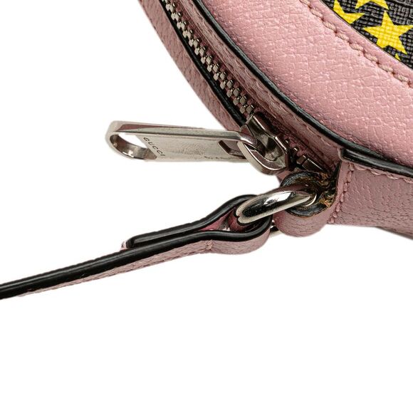 Pre Loved gucci Circular Crossbody Bag with Zip Women Pink Crossbody Bags - Picture 8 of 8
